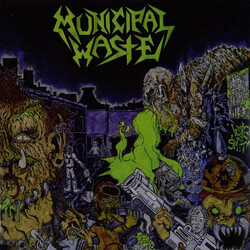 Crucial Unit / Municipal Waste Thrashaholics Unanimous / Untitled Vinyl LP USED