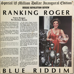 Blue Riddim Band / Ranking Roger / Papa Kojie Nancy Reagan Re-Election Remix Vinyl 12" USED