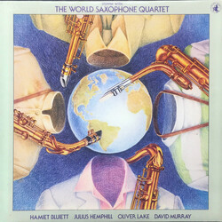 World Saxophone Quartet Steppin' With The World Saxophone Quartet Vinyl LP USED