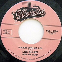 Lee Allen & His Band Walkin' With Mr. Lee / Promenade USED VINYL 7INCH 45 RPM REISSUE