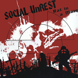 Social Unrest Rat In A Maze USED VINYL 12INCH 45 RPM