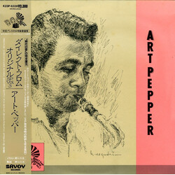 Art Pepper Direct From Original SP Vol. 3 Vinyl LP USED
