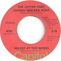 Asleep At The Wheel The Letter That Johnny Walker Read USED VINYL 7INCH 45 RPM SINGLE STEREO