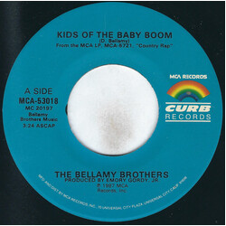 Bellamy Brothers Kids Of The Baby Boom VINYL 7" USED