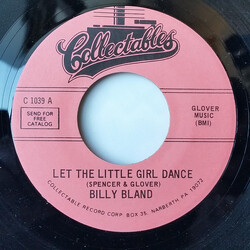 Billy Bland / The Solitaires Let The Little Girl Dance / The Angels Sang USED VINYL 7INCH 45 RPM