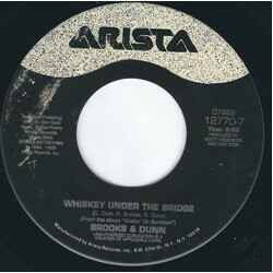 Brooks & Dunn Whiskey Under The Bridge / My Kind Of Crazy USED VINYL 7INCH 45 RPM