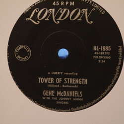 Eugene McDaniels Tower Of Strength/Make Me A Present Of You USED VINYL 7INCH 45 RPM SINGLE