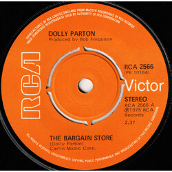 Dolly Parton The Bargain Store USED VINYL 7INCH SINGLE 45 RPM