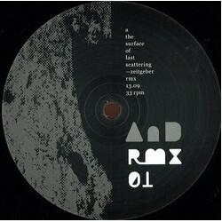 AnD (7) Rmx 01 Vinyl 12" USED