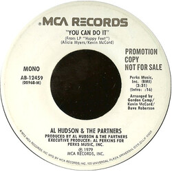 Al Hudson & The Partners You Can Do It USED VINYL 7INCH 45 RPM PROMO