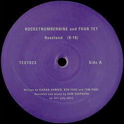 Rocketnumbernine / Four Tet Roseland USED VINYL 12INCH 45 RPM