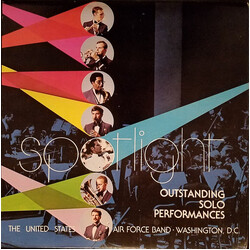 United States Air Force Band Spotlight: Outstanding Solo Performances Vinyl LP USED