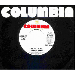 Billy Joel Piano Man USED VINYL 7INCH 45 RPM PROMO SINGLE STEREO MONO