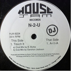 N-2-U Touch It USED VINYL 12INCH 33 S RPM PROMO