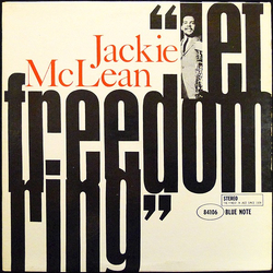 Jackie McLean Let Freedom Ring Vinyl LP USED