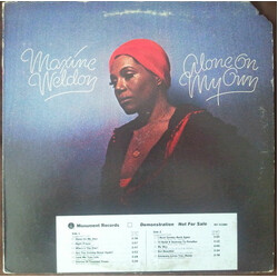 Maxine Weldon Alone On My Own Vinyl LP USED