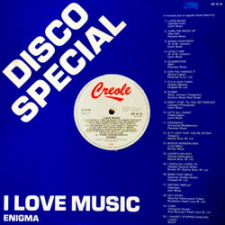 Enigma (2) I Love Music Vinyl 12" USED