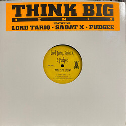 Lord Tariq / Sadat X / Pudgee Tha Phat Bastard Think Big (Remix) USED VINYL 12INCH SINGLE