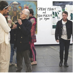 Spray Paint (2) / Ben Mackie Friendly Moving Man b/w Dumpster Buddies USED VINYL 7INCH 45 RPM SINGLE LIMITED EDITION