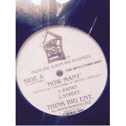 Big Businezz How Many USED VINYL 12INCH