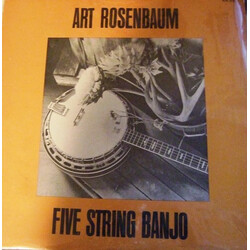 Art Rosenbaum Five String Banjo Vinyl LP USED