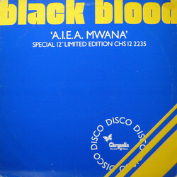 Black Blood (2) A.I.E.A. Mwana USED VINYL 12INCH 45 RPM