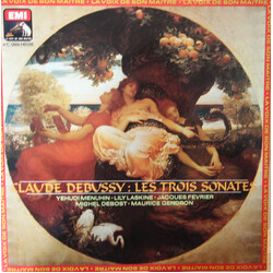 Claude Debussy / Yehudi Menuhin / Lily Laskine / Jacques Février / Michel Debost / Maurice Gendron Les Trois Sonates Vinyl LP USED