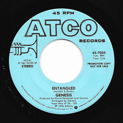Genesis Entangled / Ripples USED VINYL 7INCH 45 RPM PROMO