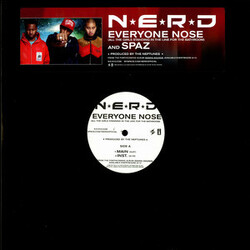 N*E*R*D Everyone Nose (All The Girls Standing In Line  For The Bathroom) / Spaz USED VINYL 12INCH PROMO