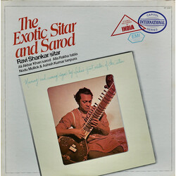 Ravi Shankar / Ali Akbar Khan / Alla Rakha / N.C. Mullick / Ashish Kumar The Exotic Sitar And Sarod Vinyl LP USED