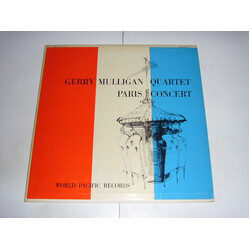 Gerry Mulligan Quartet Paris Concert Vinyl LP USED