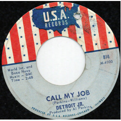 Detroit Junior Call My Job / The Way I Feel USED VINYL 7INCH 45 RPM SINGLE