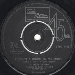 R. Dean Taylor There's A Ghost In My House USED VINYL 7INCH 45 RPM SINGLE