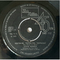 Stevie Wonder Yester-Me, Yester-You, Yesterday Vinyl 7" USED