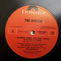 The System I Wanna Make You Feel Good USED VINYL 12INCH 45 RPM