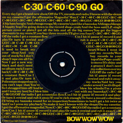 Bow Wow Wow C·30 C·60 C·90 Go VINYL 7" USED