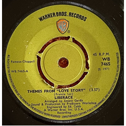 Liberace Themes From "Love Story" Vinyl 7" USED