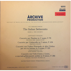 Hans-Martin Linde / Klaus Storck / Susanne Lautenbacher / Ernesto Mampaey / Emil Seiler / Karl Scheit / Kammerorchester Emil Seiler / Wolfgang Hofmann