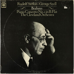Rudolf Serkin / George Szell / Johannes Brahms / The Cleveland Orchestra Piano Concerto No.2 In B-flat Vinyl LP USED