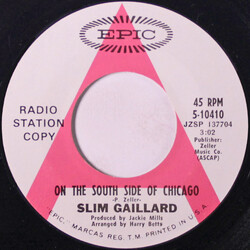 Slim Gaillard On The South Side Of Chicago USED VINYL 7INCH 45 RPM SINGLE PROMO