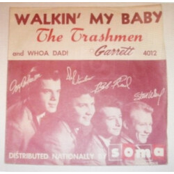 The Trashmen Whoa Dad! / Walkin' My Baby USED VINYL 45 RPM 7INCH