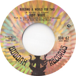 Judy White Building A World For Two USED VINYL 7"