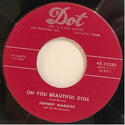 Johnny Maddox And The Rythmasters Oh Lady Be Good / Oh You Beautiful Doll USED VINYL 7INCH 45 RPM