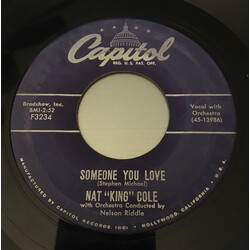 Nat King Cole Someone You Love / Forgive My Heart USED VINYL 7INCH 45 RPM SINGLE