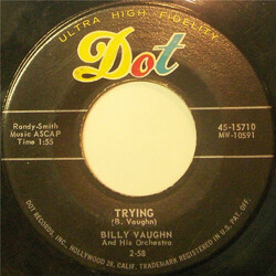 Billy Vaughn And His Orchestra Trying / Tumbling Tumbleweeds USED VINYL 7INCH 45 RPM SINGLE
