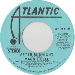 Maggie Bell After Midnight USED VINYL 7INCH 45 RPM SINGLE PROMO STEREO MONO