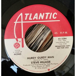 Steve Hillage Hurdy Gurdy Man USED VINYL 7INCH 45 RPM PROMO STEREO MONO