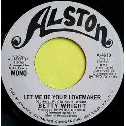 Betty Wright Let Me Be Your Lovemaker USED VINYL 7INCH 45 RPM PROMO STEREO MONO