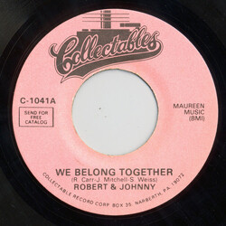 Robert & Johnny We Belong Together / I Believe In You USED VINYL 7INCH 45 RPM