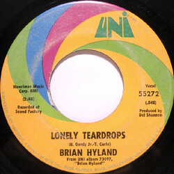 Brian Hyland Lonely Teardrops USED VINYL 7INCH 45 RPM